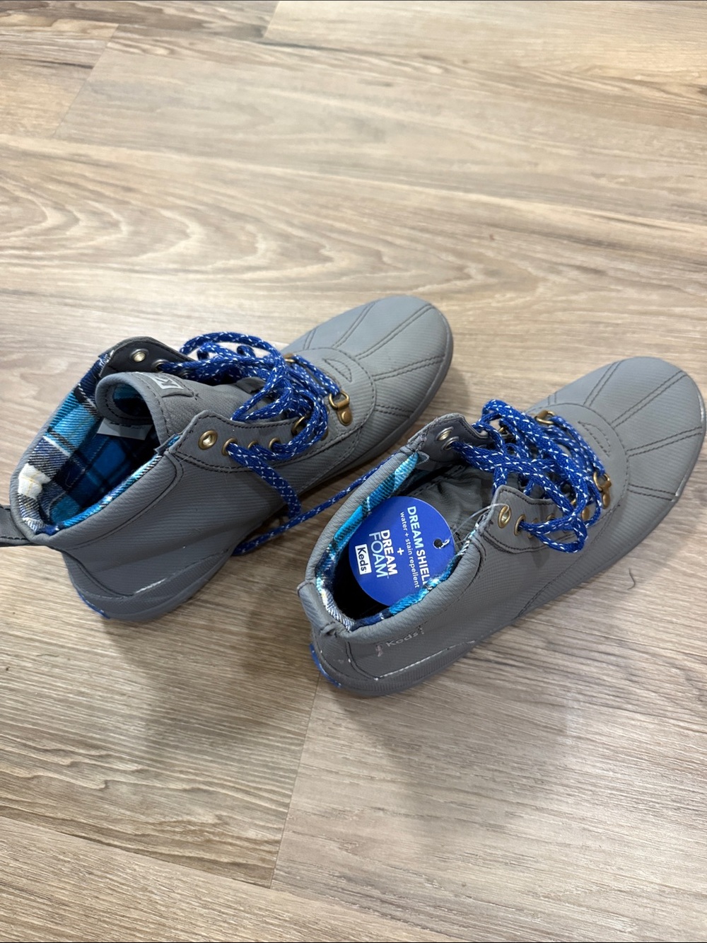 Keds Dream Foam Gray Boots
